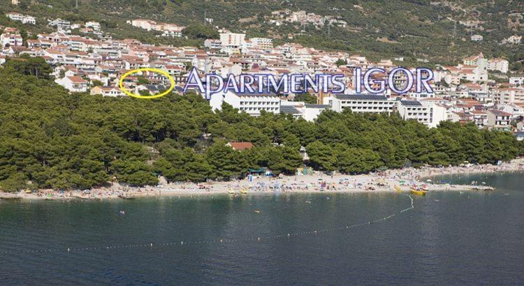 Apartmani Igor Makarska Buitenkant foto